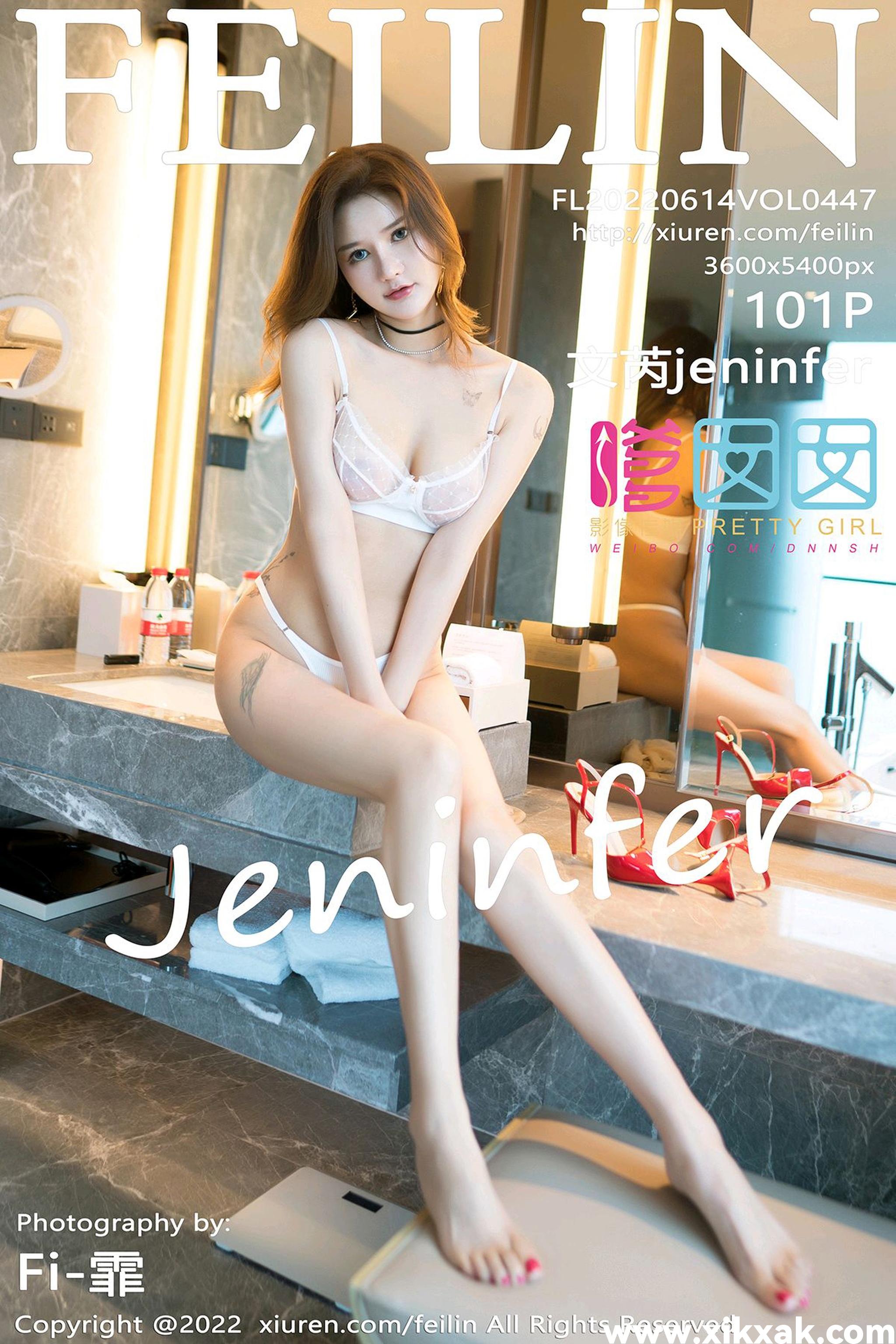 [Feilin嗲囡囡]2022.06.14 VOL.447 文芮jeninfer[1011P]